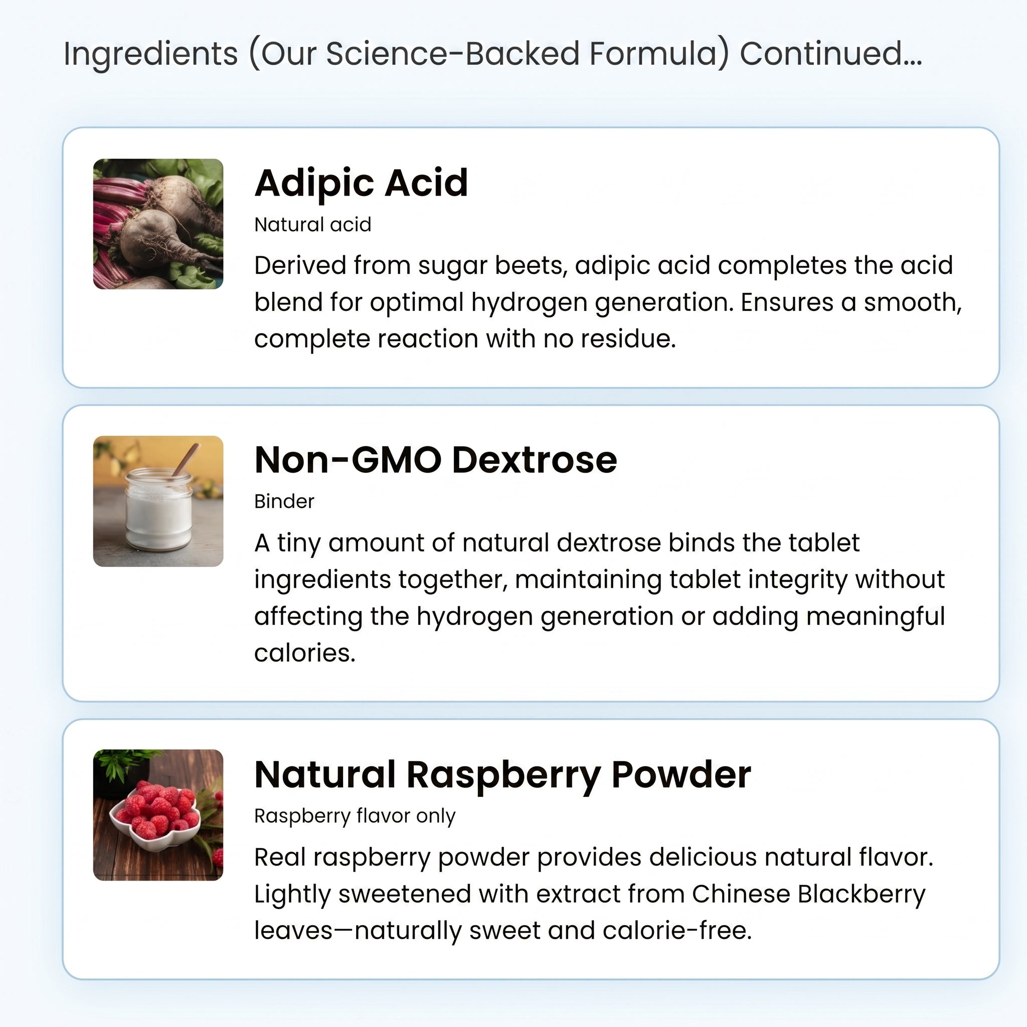 Hydrogen Water Tablets
